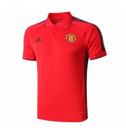 Chemises 2019-2020 polo Manchester United rouge